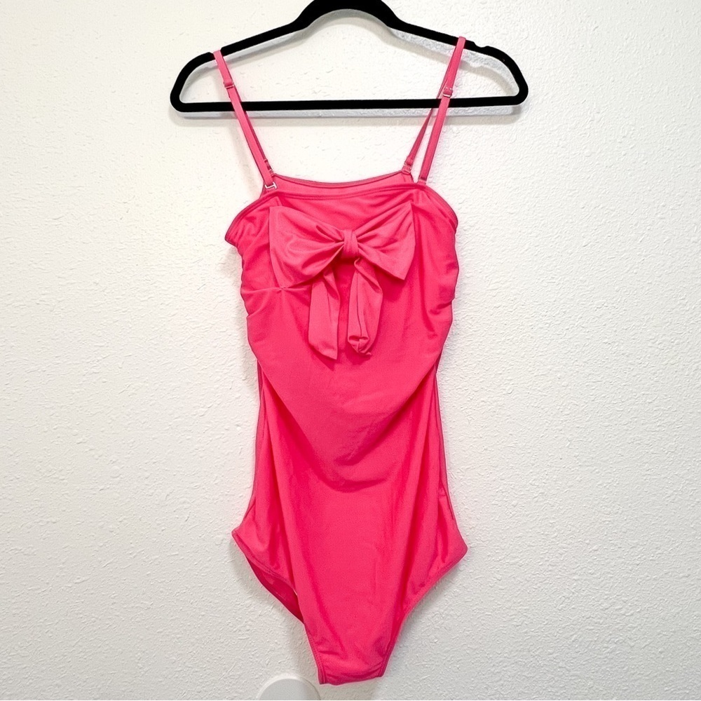 Ailangsha Pink Two Piece Bathing Suit